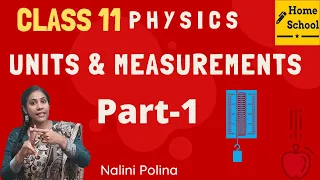 Units and Measurements Class 11 | Chapter 2 Physics | CBSE JEE NEET -Part-1