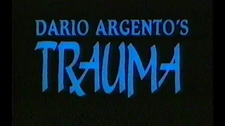 Trauma / Uraz / Dario Argento's Trauma (1993) Polski zwiastun VHS