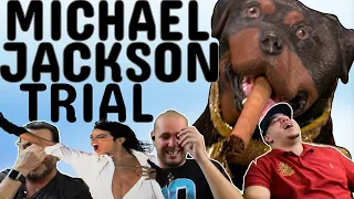 Triumph The Insult Comic Dog |  Michael Jackson trial | REACTION | CONAN O'BRIEN SHOW