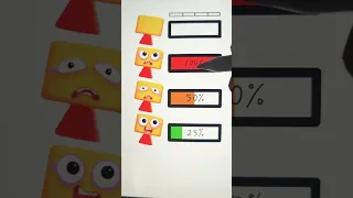 What's your energy level ❓  test #shorts #amyrose #Numberblocks