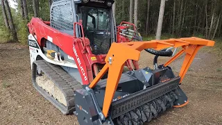 My New TMC- CANCELA Mulcher. Lets Mulch Stuff!