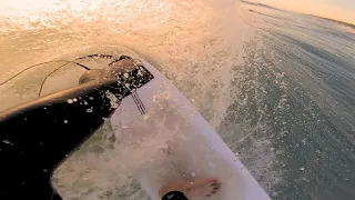 GOLDEN HOUR SURF SESSION | POV