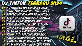 DJ VIRAL TIKTOK TERBARU 2024 FULL BASS  | DJ KU COBA TUK BERIKAN BUNGA REMIX TERBARU 2024 🎵