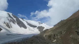 Горный Алтай Заброска в альп лагерь Ледник Б Актру Часть 2