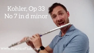 Kohler Op. 33, No. 7 in d minor