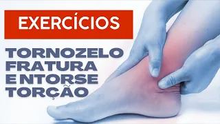 FISIOTERAPIA: Exercícios para tornozelo  - Recuperação de torção, fratura ou entorse