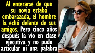 El hombre dejó a su novia frente a sus amigos, y cinco años después la encontró en clase ejecutiva