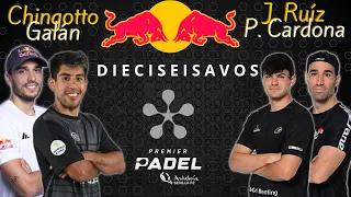 P2 SEVILLA PREMIER PADEL 2024 DIECISEISAVOS | CHINGOTTO-GALAN VS CARDONA-RUIZ