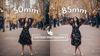 50mm vs 85mm Lens Comparison for Portrait Photography | Which should YOU buy?