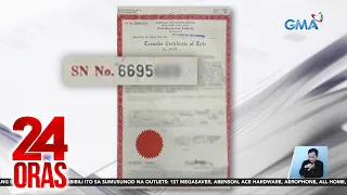 2 nagkakalat umano ng pekeng titulo ng bahay at lupa, inaresto | 24 Oras