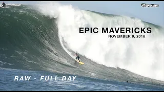 EPIC MAVERICKS [RAW] - NOVEMBER 9th, 2016 - ALLSTARS CHARGE⚡️BEN wins $50K💰 #surf #epic #mavericks