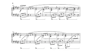 Utsyo Chakraborty: Waltz in Claret, for piano (2023)