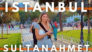 Istanbul Turkey 2022 Sultanahmet Walking Tour | 4K UHD 60FPS | Istanbul Most Famous Place To Visit