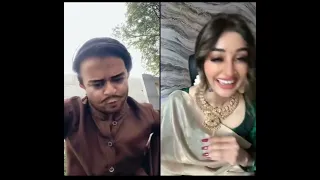 waseem vs Reshma funny gup shaap tiktok live match