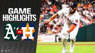 A's vs. Astros Game Highlights (5/14/24) | MLB Highlights