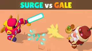 SURGE vs GALE | 21 Tests | Best CHROMATIC Brawler in Brawl Stars?