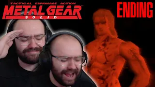 The Emotional and Intense End to Metal Gear Solid | Blind Playthrough [Part 10 - ENDING]