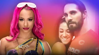 Why are Sasha and Bayley fighting over Seth Rollins?