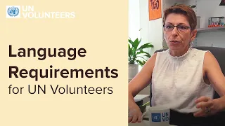 Coffee Break with UNV Recruiters | Language Requirements for UN Volunteers