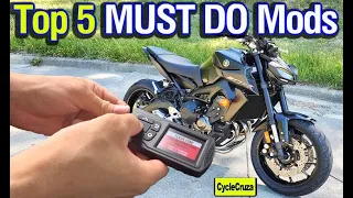 Top 5 MUST DO Motorcycle Mods