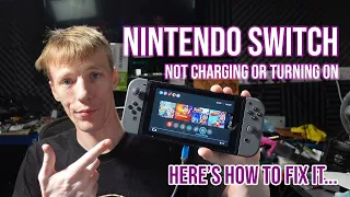 How To Fix A Nintendo Switch Not Charging Or Turning On... Stuck On 5v 0.09a