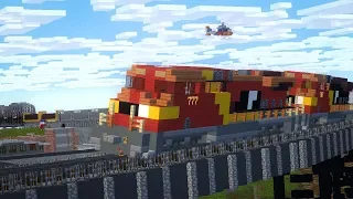 Minecraft Unstoppable AWVR Train Animation Part 7
