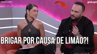 DENIZIANE FICA SEM REAÇÃO AO SER QUESTIONADA NO BATE PAPO! "Tudo isso por causa de limão?" #bbb24