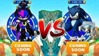 Sonic Dash - New Characters Coming Soon Werehog vs Reaper Metal Sonic Halloween Update Fully Upgrade