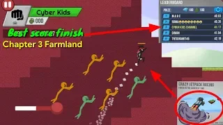 Jetpack Race on the Cave Chapter 3 farmland stickman zombie shooter