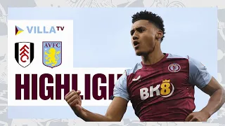 Ollie Watkins Scores Twice 🔥 | Fulham 1-2 Aston Villa Highlights