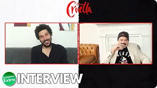 DISNEY'S CRUELLA | Joel Fry & Paul Walter Hauser Official Interview