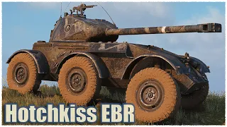 Hotchkiss EBR • Колёса Против Гусениц • WoT Gameplay