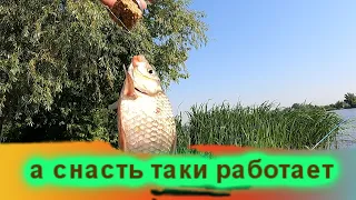 А снасть, таки да , работает / Рыбалка в День Рыбака / Днестр / Маяки / 11 июля 2021