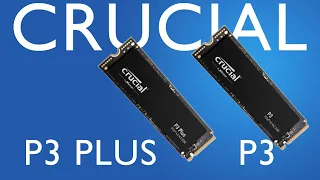 CRUCIAL NVMe SSD P3 Plus & P3 新一代QLC顆粒 配合CRUCIAL storage executive 使用 #詳細可以睇下說明欄 #SSD #crucial