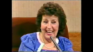 Elaine Crowley on the Gay Byrne Show 1985