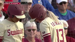 #7 Florida State vs  #12 Alabama | Women Softball Feb 19,2023