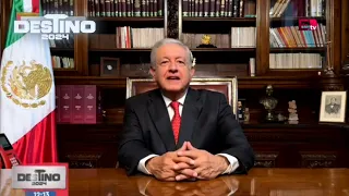 López Obrador felicita a Claudia Sheinbaum por su victoria electoral