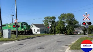 Railroad Crossing | Sherbrooke Street, Saint John, NB