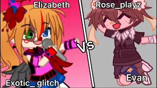 ||Elizabeth outfit Battle￼||but with Evan￼||￼