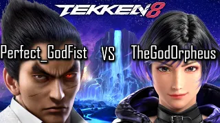 Tekken 8 Perfect_GodFist (Kazuya) vs TheGodOrpheus (Reina) RANKED Ft2