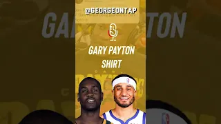 Gary Payton's Shirt Is A Epic Flex #shorts
