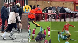 Ouch 😓!! Kyle Walker Peters apologizes to Garnacho after Man United fans attacked him for…
