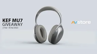 AVstore Giveaway! KEF MU7 - casti over ear wireless cu Noise-Cancelling!