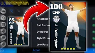 How To Train 100 Rated J. Bellingham Nominating Card Max Level In eFootball 2024 Mobile !! 🔔🤩