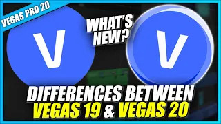 Differences between VEGAS Pro 19 and VEGAS Pro 20 - ALL NEW Features Overview 👨‍🏫#146