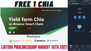 How to Claim free airdrops Chia  1 Chia on Trust wallet