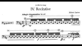 Eight Pieces for Four Timpani - Elliott Carter