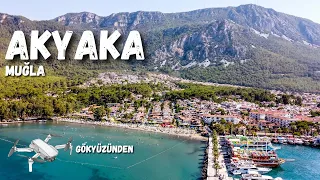 Akyaka Dron Çekimleri - Muğla Akyaka Havadan Görüntüler - Azmak Nehri - Akyaka Gezilecek Yerler