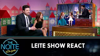 Leite Show React: Danilo é chamado de velho | The Noite (30/04/24)