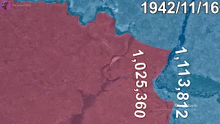 Battle of Stalingrad  in 1 minute using Google Earth